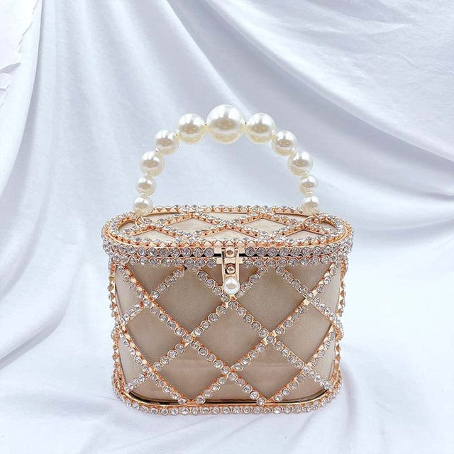 Diamond Studded Party Handbags