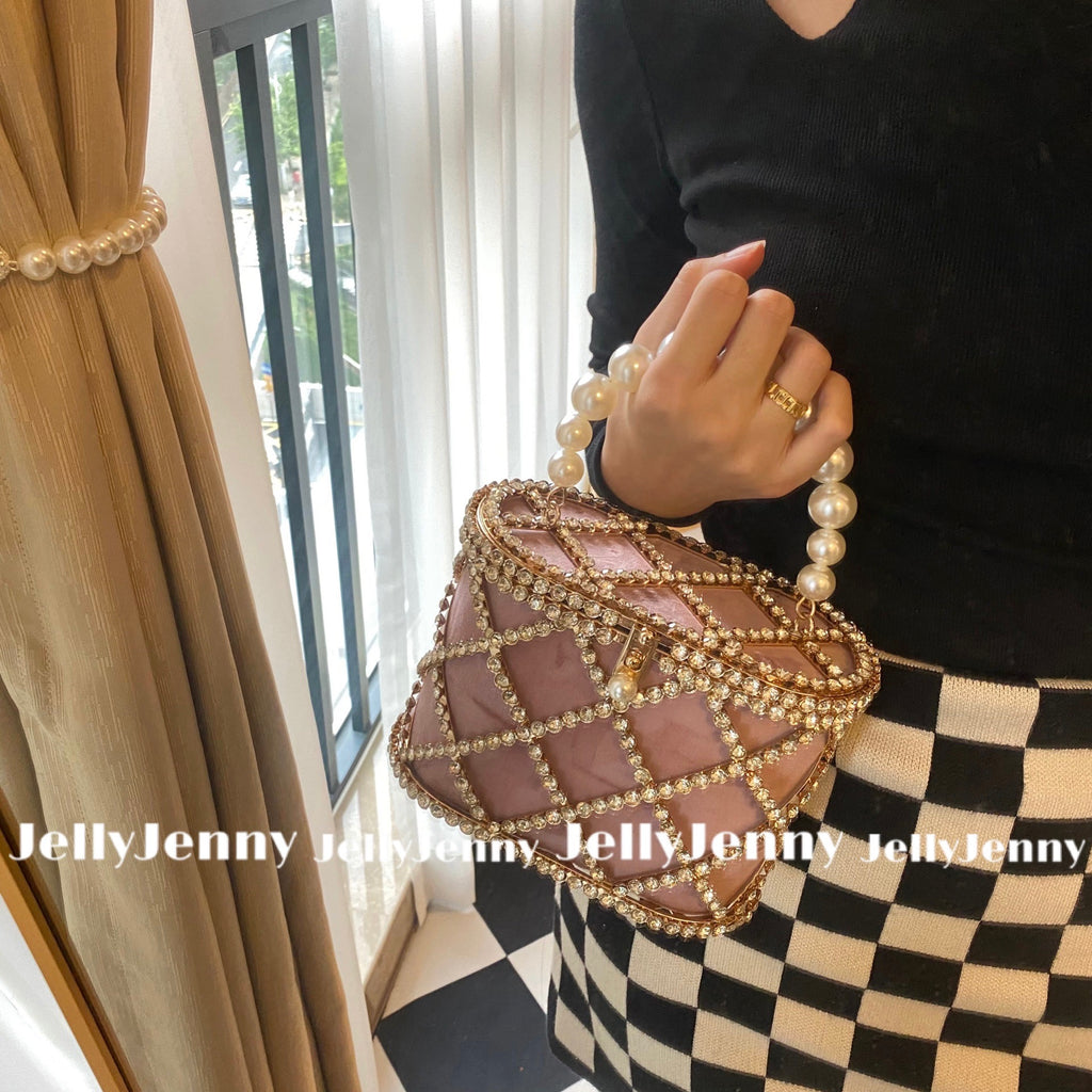 Diamond Studded Party Handbags