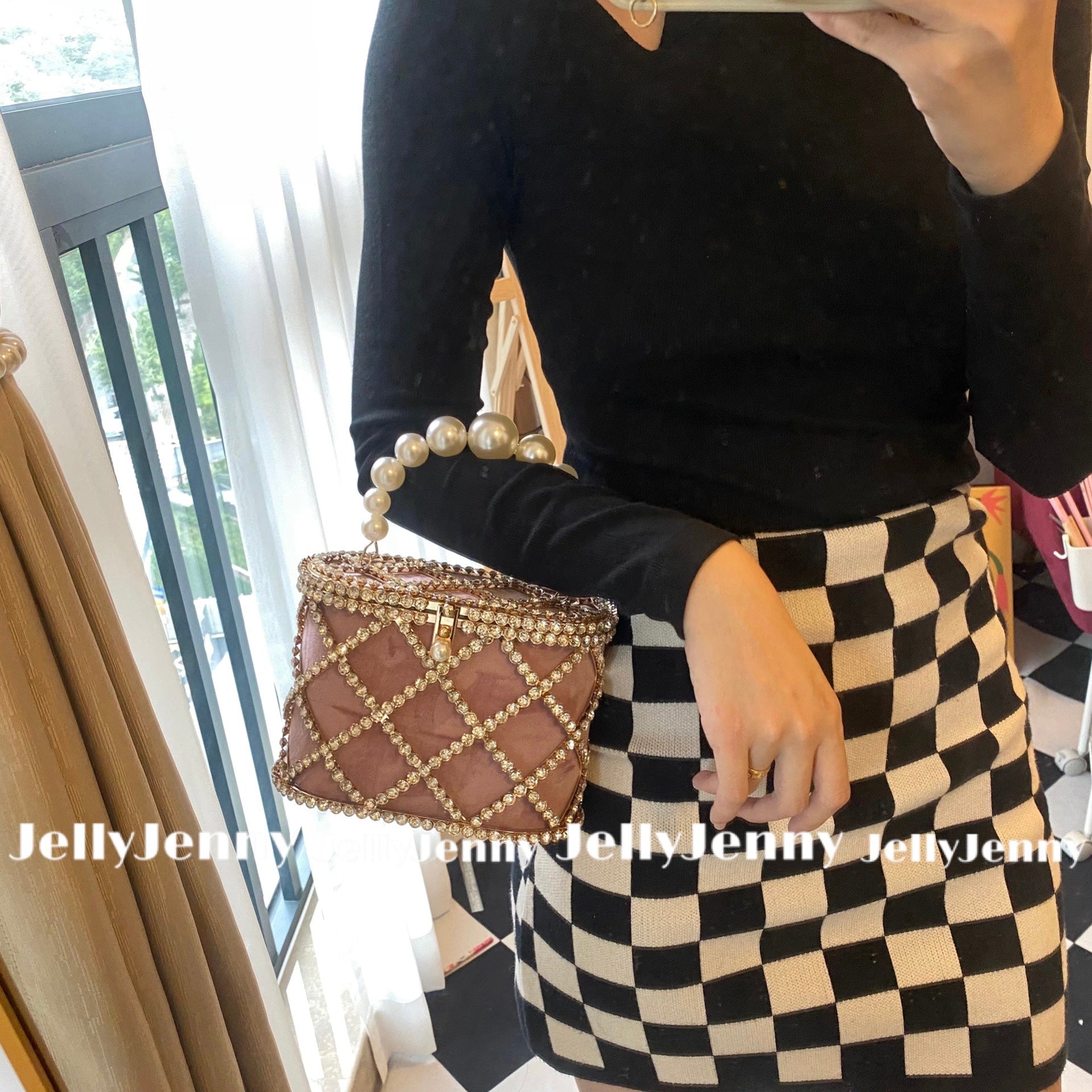 Diamond Studded Party Handbags