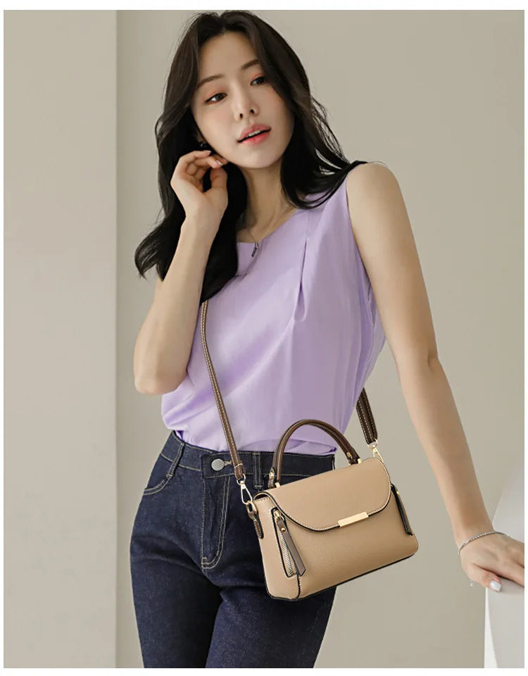 Luxury Fashionable Shoulder Bag | Leather Handbags | Multicolor | High Capacity Crossbody Bags for Ladies
