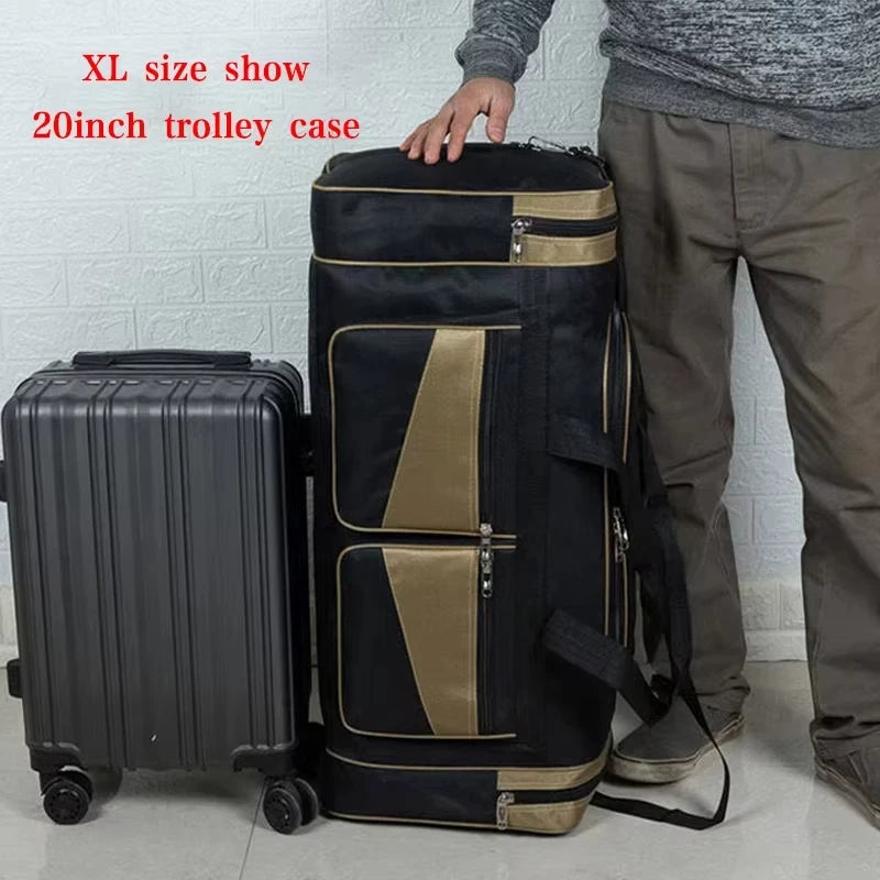 Luggage Travel Bag | Large Capacity Outing Travelling  Storage Carry on | Outdoor Multi-compartment Training Hiking Bag
