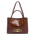 Black minimalist Tote Bag dual-use commuting Women's bag