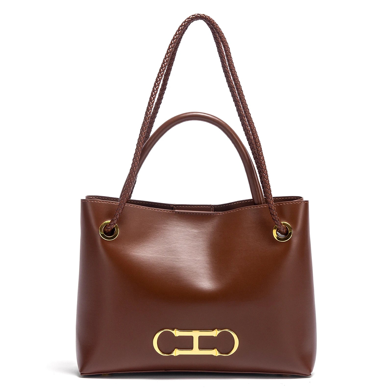 Black minimalist Tote Bag dual-use commuting Women's bag