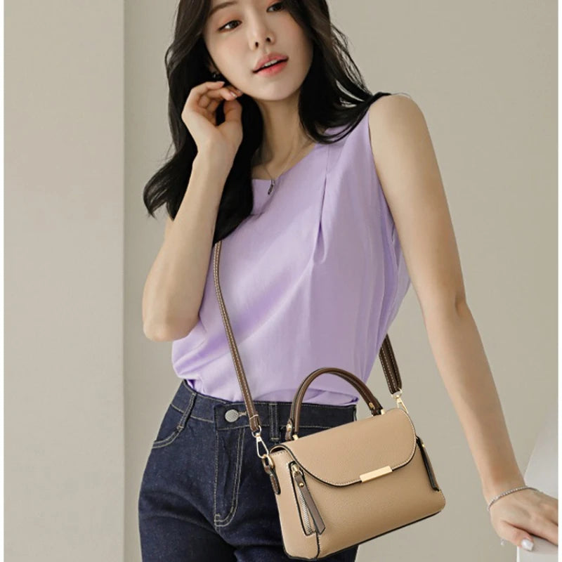 Luxury Fashionable Shoulder Bag | Leather Handbags | Multicolor | High Capacity Crossbody Bags for Ladies
