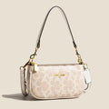 Classic Vintage Ladies Crossbody Handbag | High-End Women's Underarm Shoulder Bag | Elegant Designer Leather Messenger Bag For Women