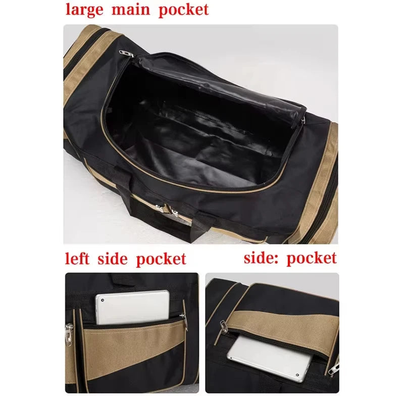Luggage Travel Bag | Large Capacity Outing Travelling  Storage Carry on | Outdoor Multi-compartment Training Hiking Bag