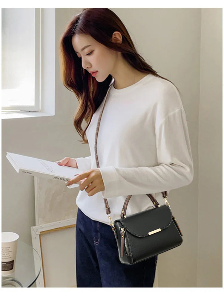 Luxury Fashionable Shoulder Bag | Leather Handbags | Multicolor | High Capacity Crossbody Bags for Ladies