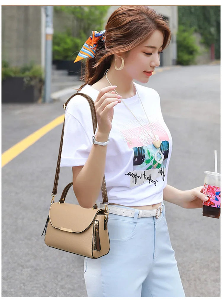 Luxury Fashionable Shoulder Bag | Leather Handbags | Multicolor | High Capacity Crossbody Bags for Ladies