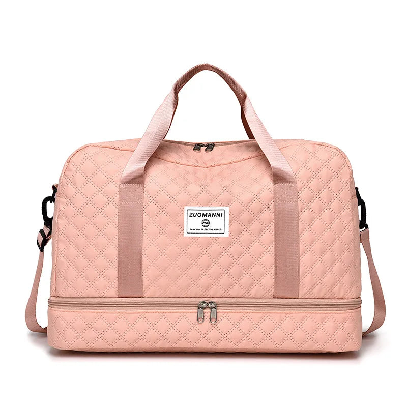 Lightweight Luggage Bag | Large Capacity Travel Duffle Bag | Gym Tote Bags | Shoulder Weekender Overnight Bag