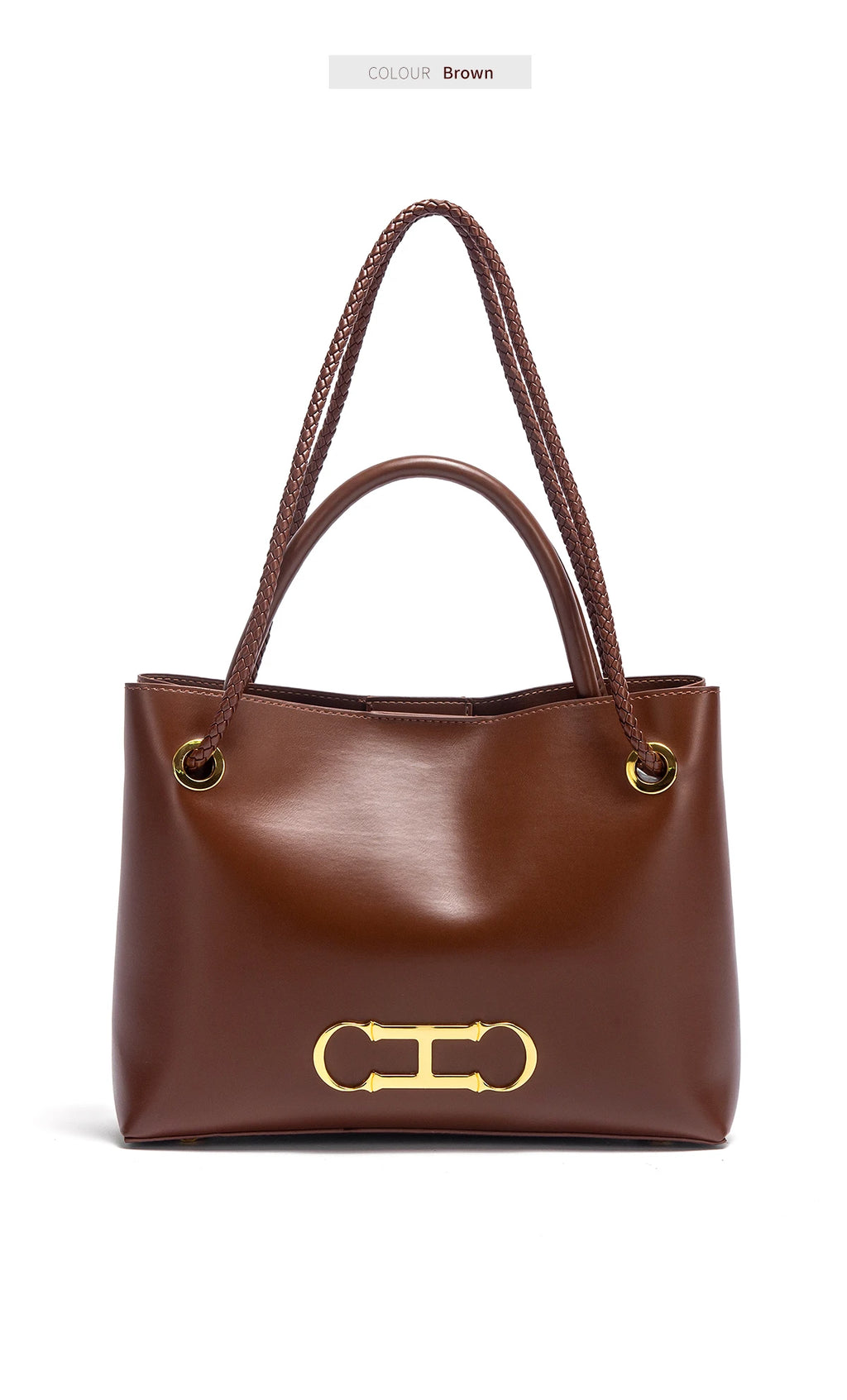 Black minimalist Tote Bag dual-use commuting Women's bag