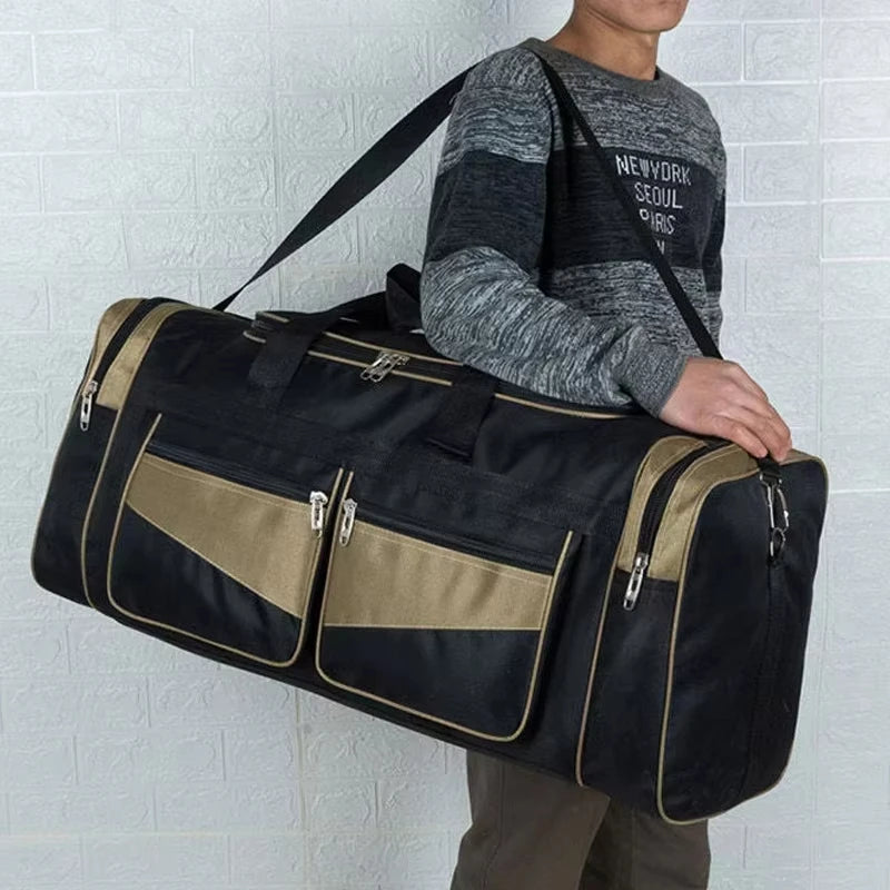 Luggage Travel Bag | Large Capacity Outing Travelling  Storage Carry on | Outdoor Multi-compartment Training Hiking Bag