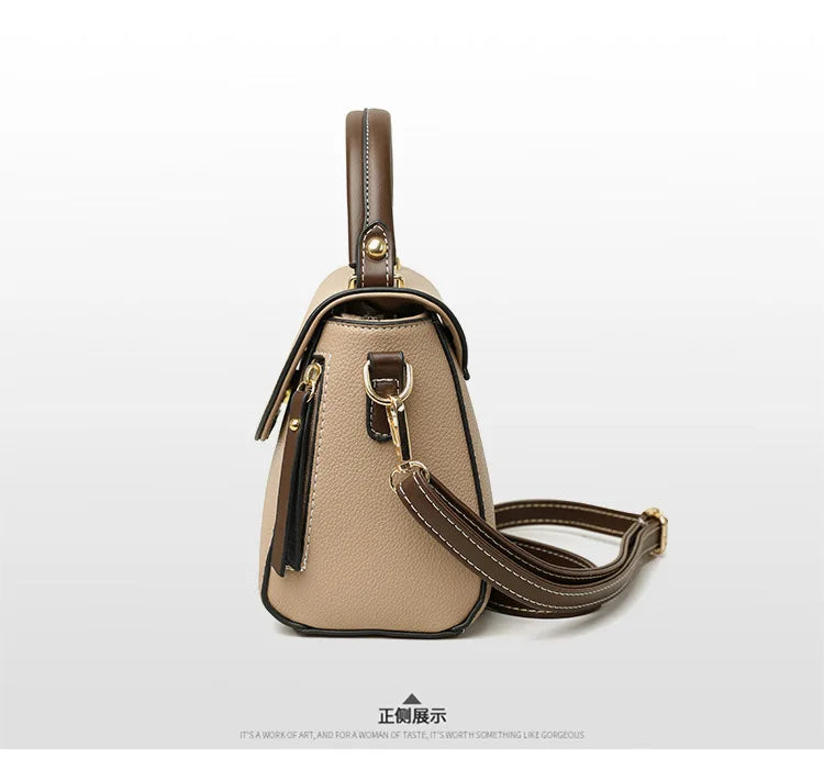 Luxury Fashionable Shoulder Bag | Leather Handbags | Multicolor | High Capacity Crossbody Bags for Ladies
