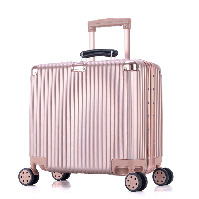 Waterproof Aluminum Frame Luggage, 18-Inch Carry-On